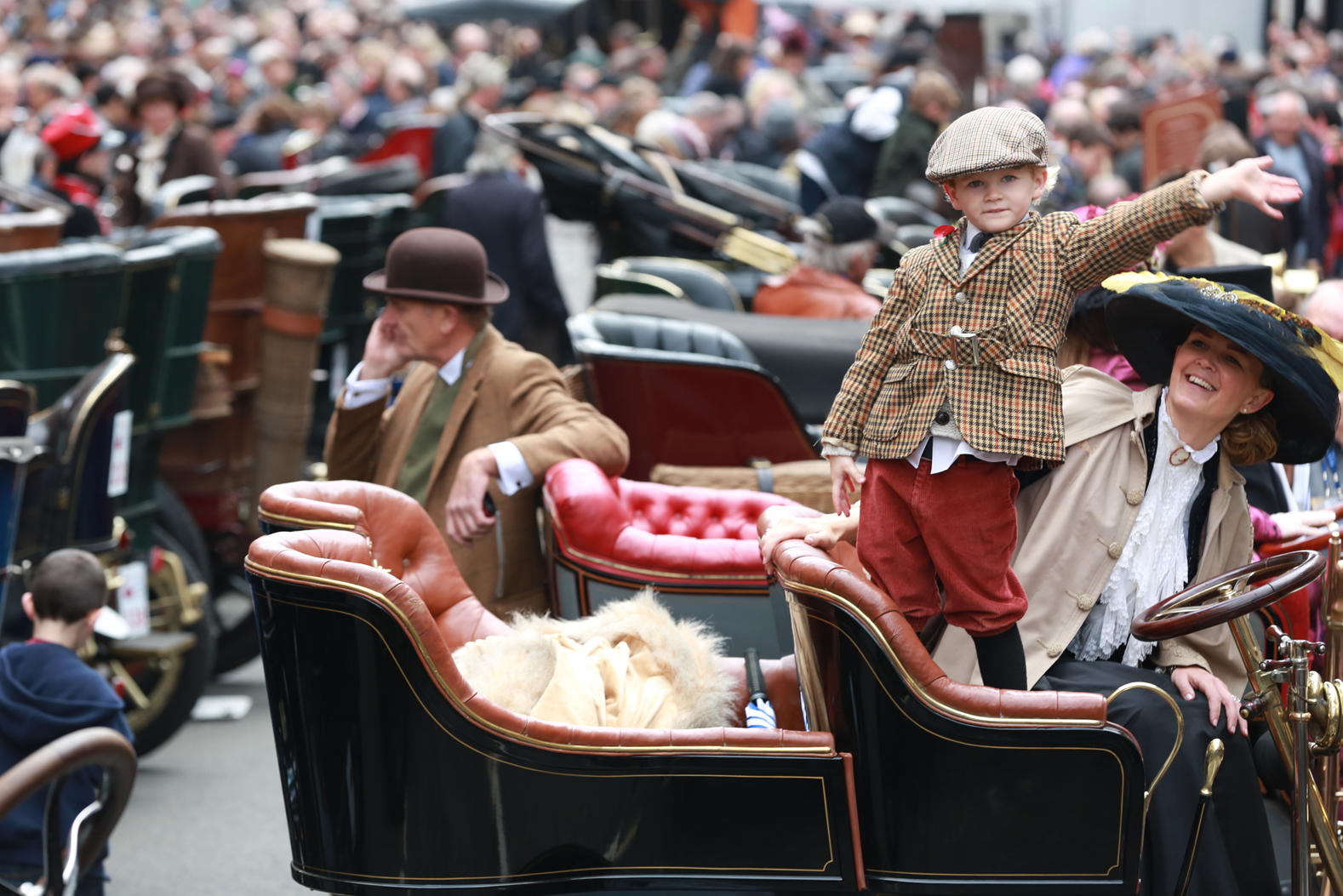 RECORDBREAKING MOTOR SHOW RETURNS TO REGENT STREET IN CENTRAL LONDON
