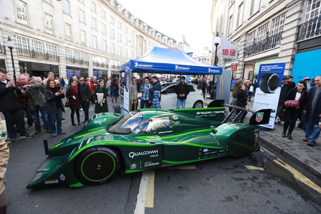 RECORDBREAKING MOTOR SHOW RETURNS TO REGENT STREET IN CENTRAL LONDON