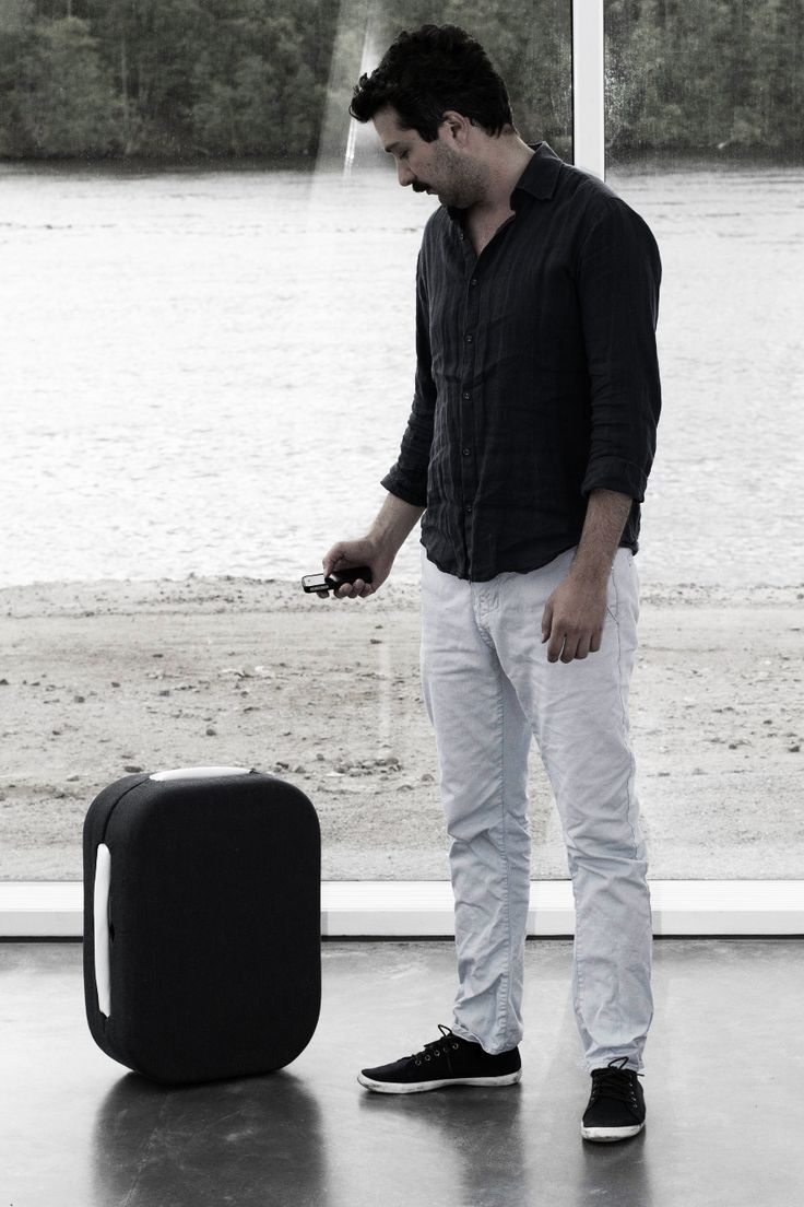 HOP. The Suitcase that follows you. Remind you of anything