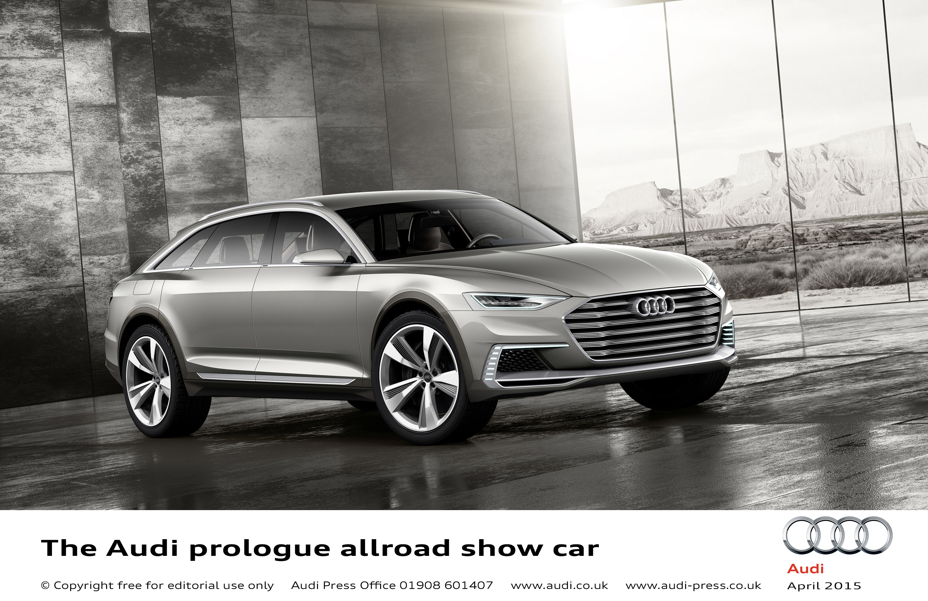 Audi Prologue Allroad Show Car Scales New Heights In Shanghai Audi Prologue Allroad