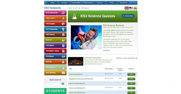 Education Quizzes