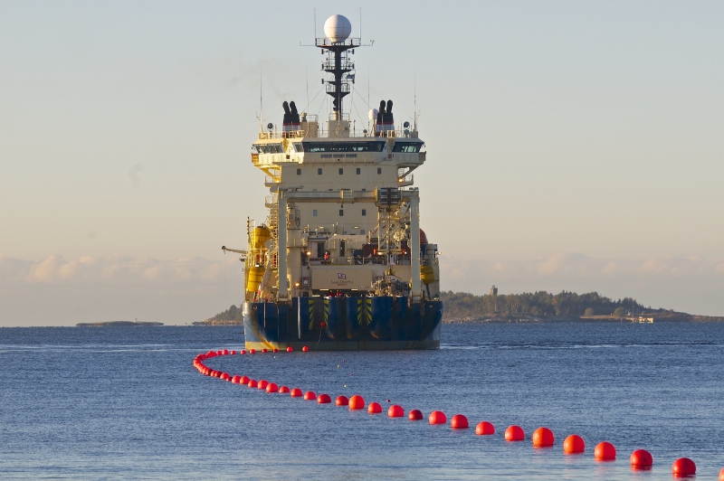 Cinia is laying a giant cable in the Baltic Sea. Littlegate Publishing