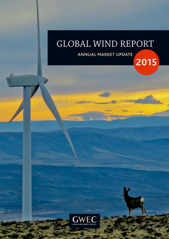 GWEC&apos;s 2015 Global Wind Report Released (PRNewsFoto/Global Wind Energy Council)