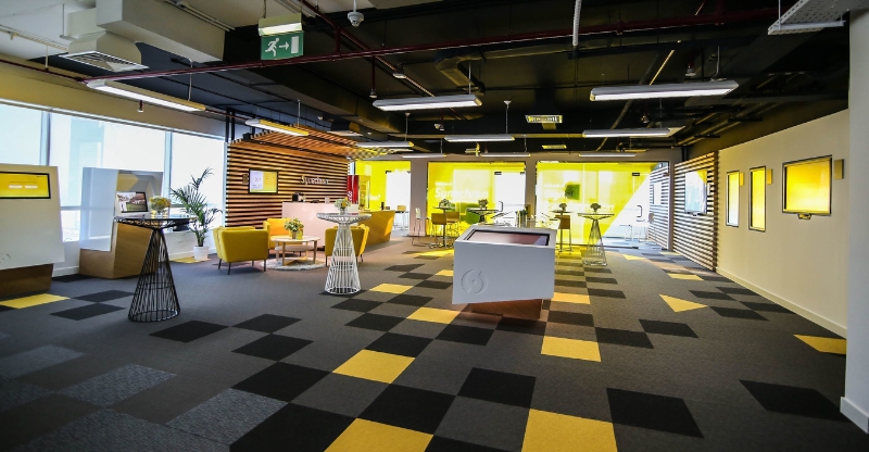 The Synechron Digital Innovation Centre (SDIC) (PRNewsFoto/Synechron)