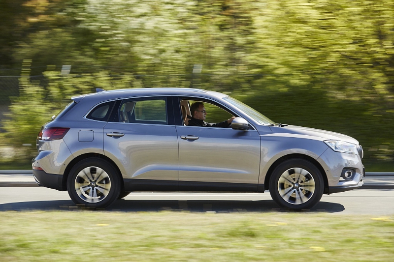 Christian Borgward on the BORGWARD BX7 AWD: "The chassis and steering are as direct as is necessary and as comfortable as possible. I didn&apos;t expect to see this type of combination in such a large and tall SUV- the car is as fun to drive in the city as it is on country roads and big highways!" (PRNewsFoto/BORGWARD Group AG)