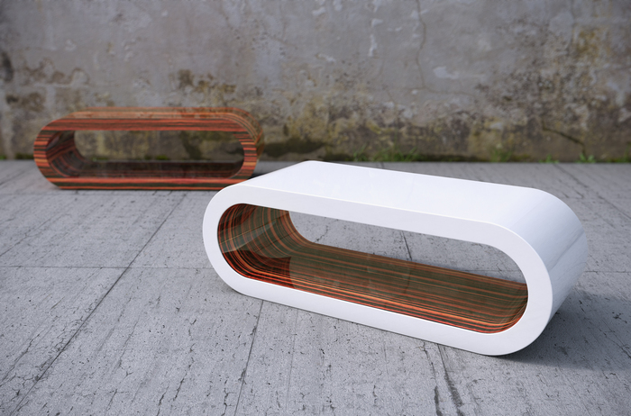 Zespoke Launch The World S Most Customisable Coffee Table Hoop The Retro Inspired Bespoke Coffee Table Is A Truly One Of Kind Item That Offers Focal Point To Any Living Space As Well Providing Practical