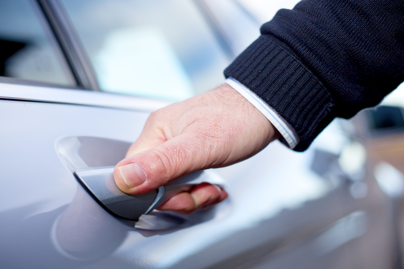 Hands On Car Door Littlegate Publishing