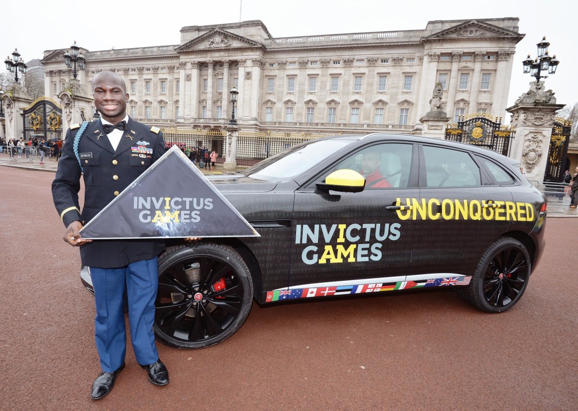 PRINCE HARRY UNVEILS THE INVICTUS GAMES UK TEAM AT BUCKINGHAM PALACE