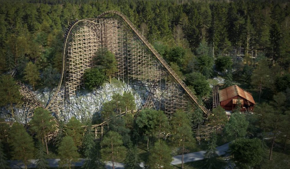 The wait is over for the world’s best wooden roller coaster