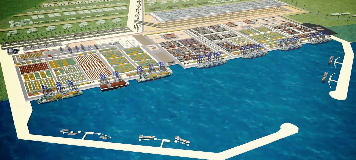 Anaklia Port layout