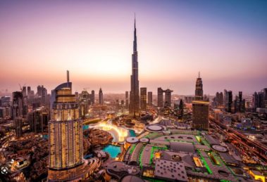 Dubai landscape.