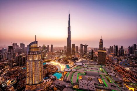 Dubai landscape.