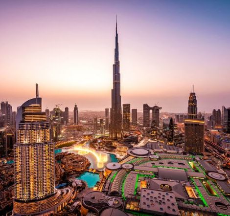 Dubai landscape.