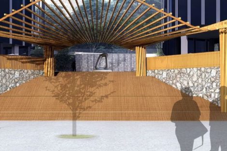Exterior design structure.